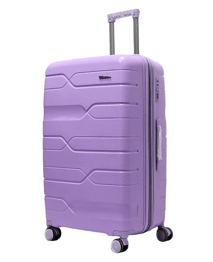 Валіза велика Milano bag 0306 поліпропілен L Бузковий - фото 2
