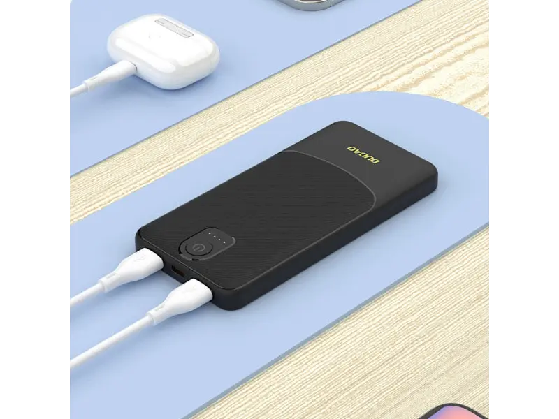 Зовнішній акумулятор (Power Bank) Dudao 10000mAh K10 12W Black (6977196682164) - фото 3