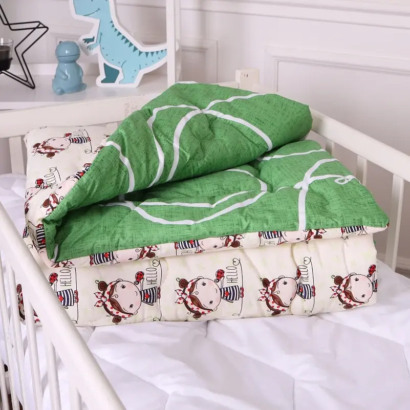 Набір антиалергенний MirSon зима Kids Time 20-0031 Ladybug 140x205 см EcoSilk: ковдра з подушкою (2200009664625) - фото 5
