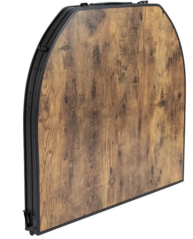 Стол Bo-Camp Woodbine Oval 150x80 cm Black/Wood look (1404230) (DAS301532) - фото 5