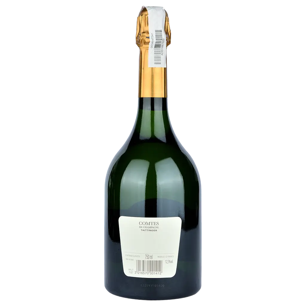 Шампанське Taittinger Comtes de Champagne Blanc de Blancs 2011, біле, брют, 0,75 л (W6226) - фото 2