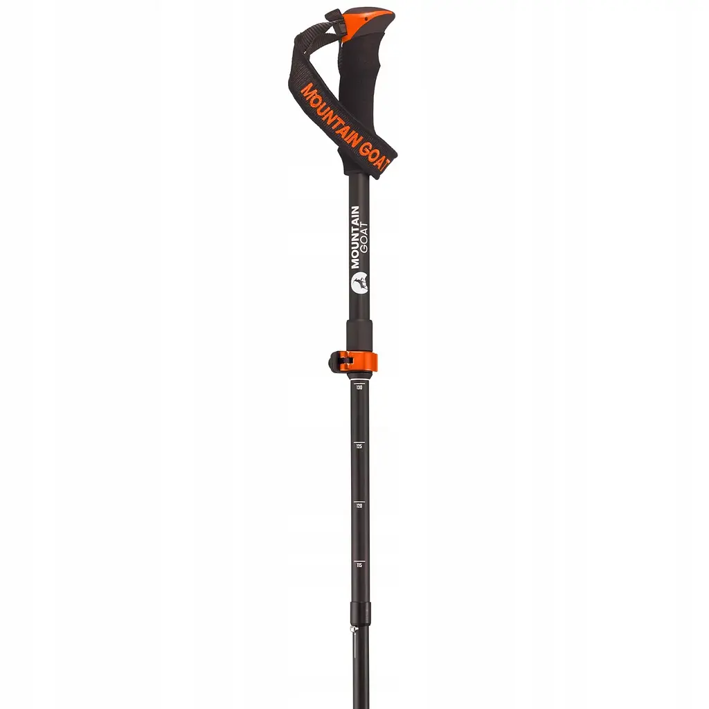 Трекінгові палиці Mountain Goat Pro+ 43-130 см MG0008 Black/Orange (P-5907739318251) - фото 12
