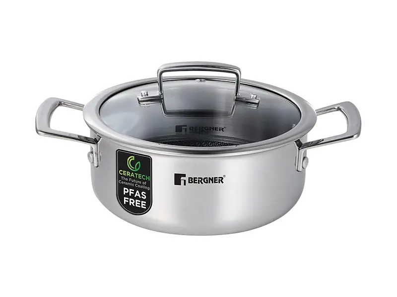 Каструля Bergner Steelblue 20 см (BG-33221-BL)