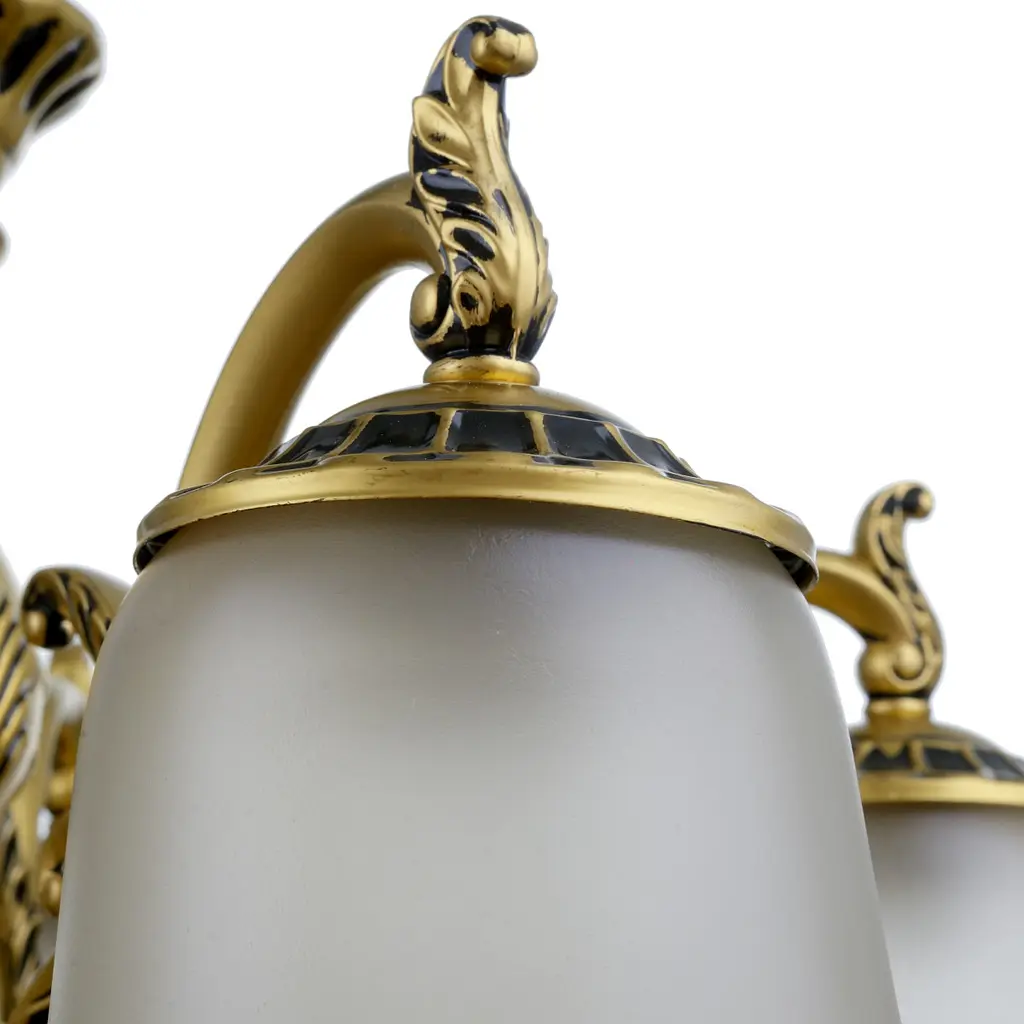 Люстра подвесная Brille прованс E27 60W G (BKL-686S/5) - фото 8