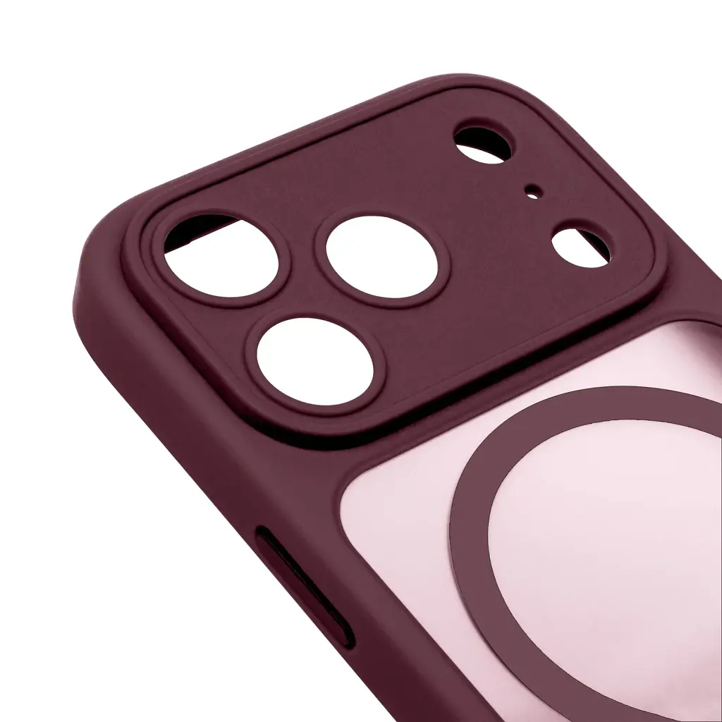 Чохол ArmorStandart Lush MagCase для Apple iPhone 18 Pro Max Dark Cherry - фото 3
