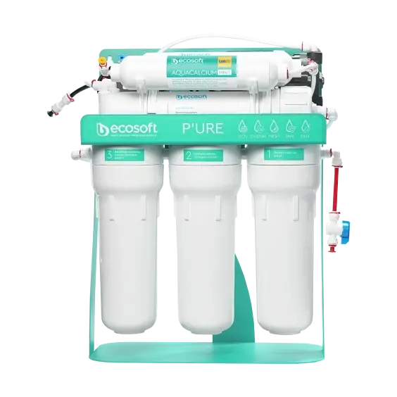 Фільтр зворотного осмосу Ecosoft P'URE AquaCalcium MINT з помпою на станині (MO675PSMACECO) - фото 2