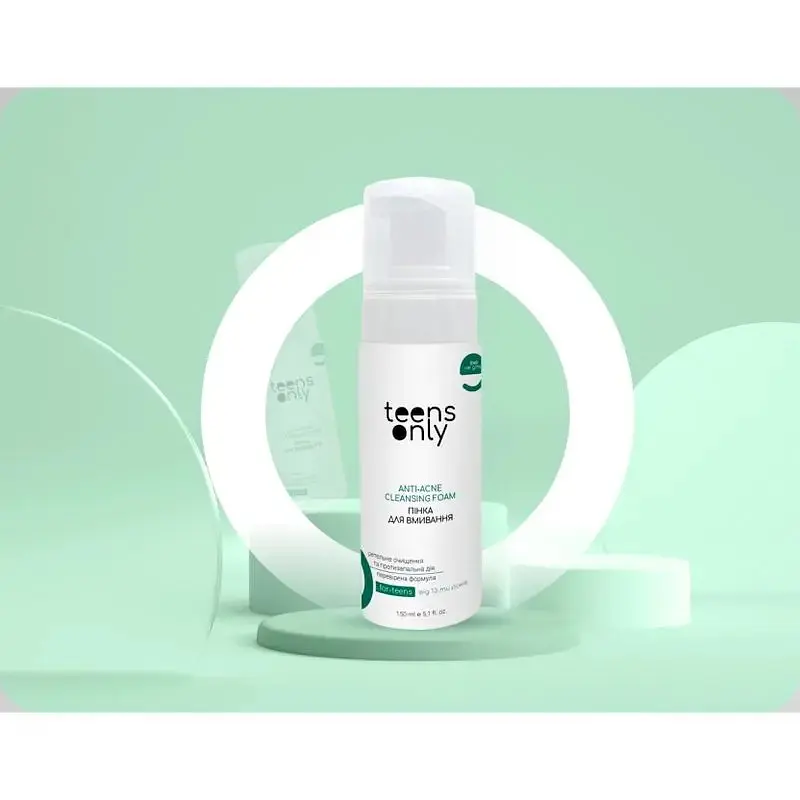 Пінка для вмивання Teens Only For-Teens Anti-Acne Cleansing Foam 13+ для проблемної шкіри проти висипань 150 мл (4820278290035) - фото 2