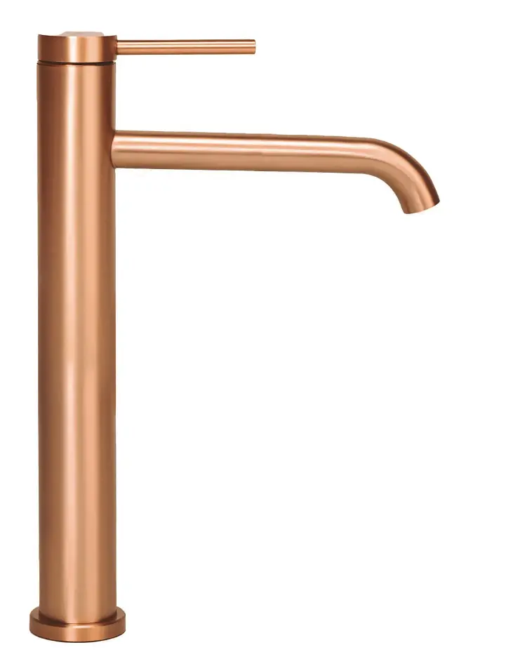 Змішувач для умивальника Rea Clif високий brushed copper REA-B2088 - фото 5