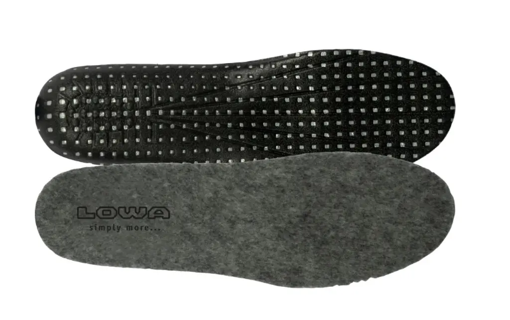 Стельки Lowa Footbed Cold Weather 36,5 Черный-Серый - фото 2