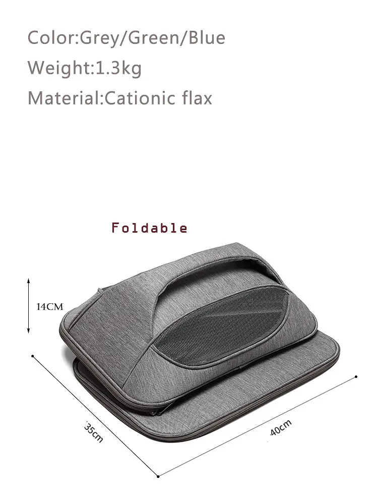 Сумка-переноска для домашніх тварин Lovoyager Portable Pet Carrier Bags - фото 8