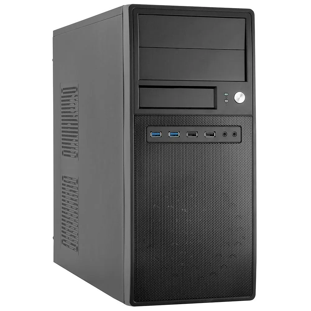 Корпус Chieftec MESH CG-04B-OP ATX, без БЖ, Black (CG-04B-OP) - фото 5