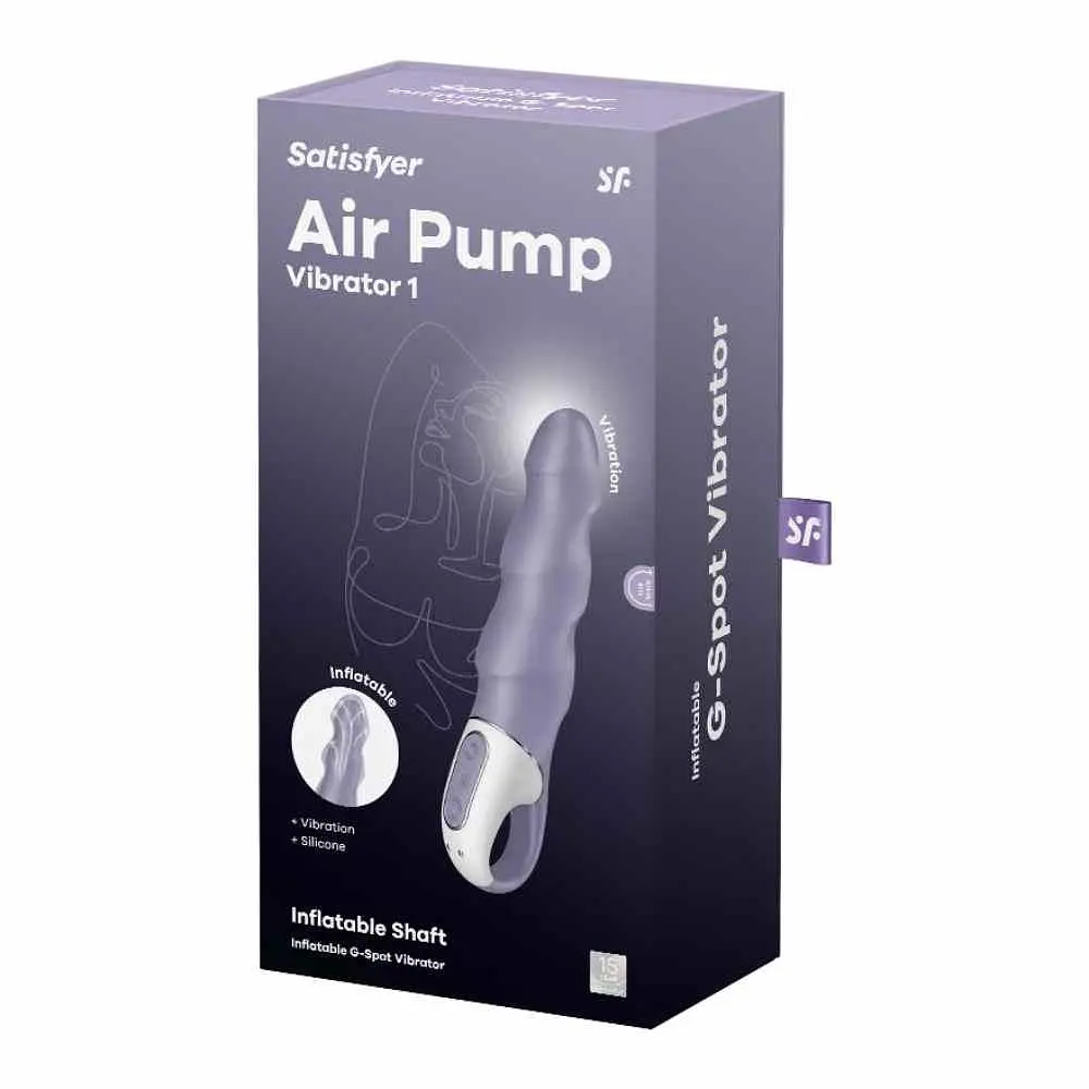 Вібратор Satisfyer Air Pump Vibrator 1 - фото 2