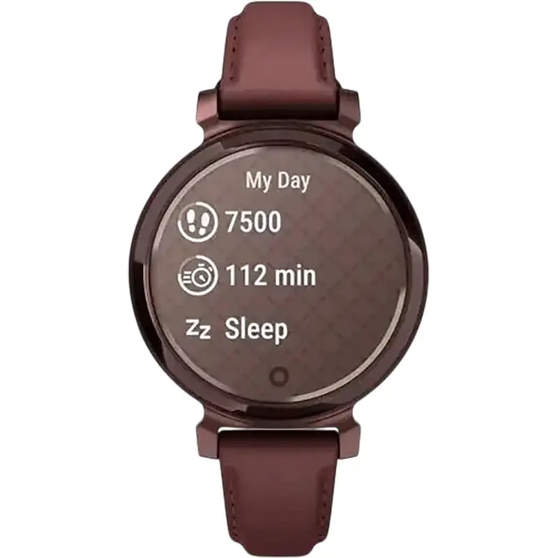 Смарт-годинник Garmin Lily 2 Classic Dark Bronze with Mulberry Leather Band (010-02839-03) - фото 4