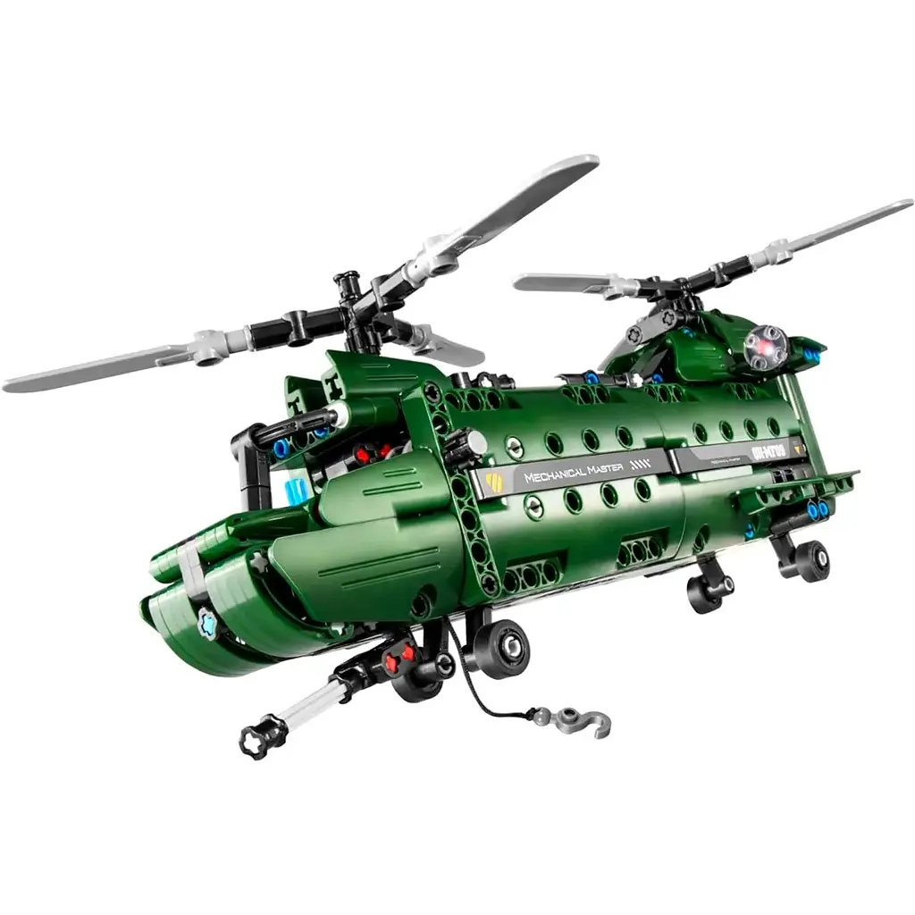Конструктор iM.Master Military Transport Helicopter [6809] [118455] - фото 3