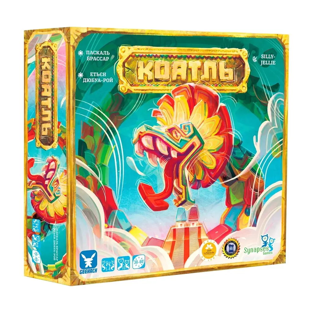 Настільна гра Geekach Games Коатль (Coatl) (GKCH029CL)
