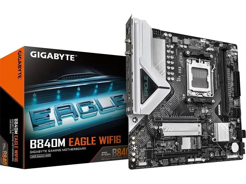 Материнська плата Gigabyte B840M EAGLE WIFI6 - фото 3