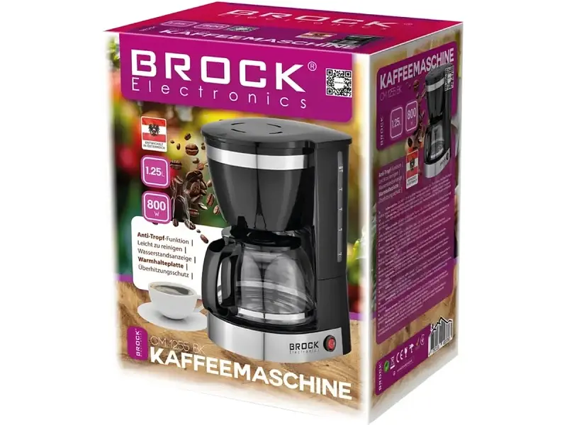 Крапельна кавоварка BROCK CM 1255 BK - фото 2