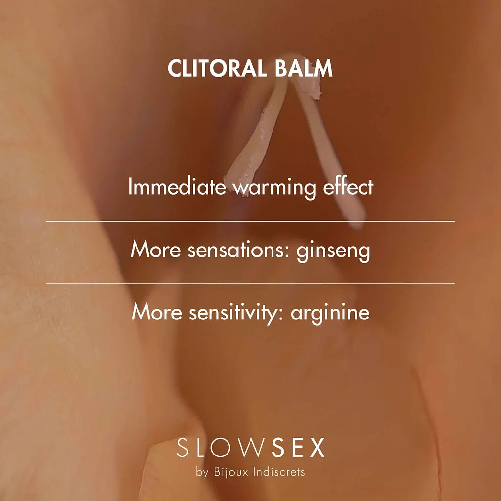 Бальзам, що розігріває для клітора Bijoux Indiscrets Slow Sex Clitoral balm Bijoux Indiscrets B0326; SO5904 93575 - фото 2