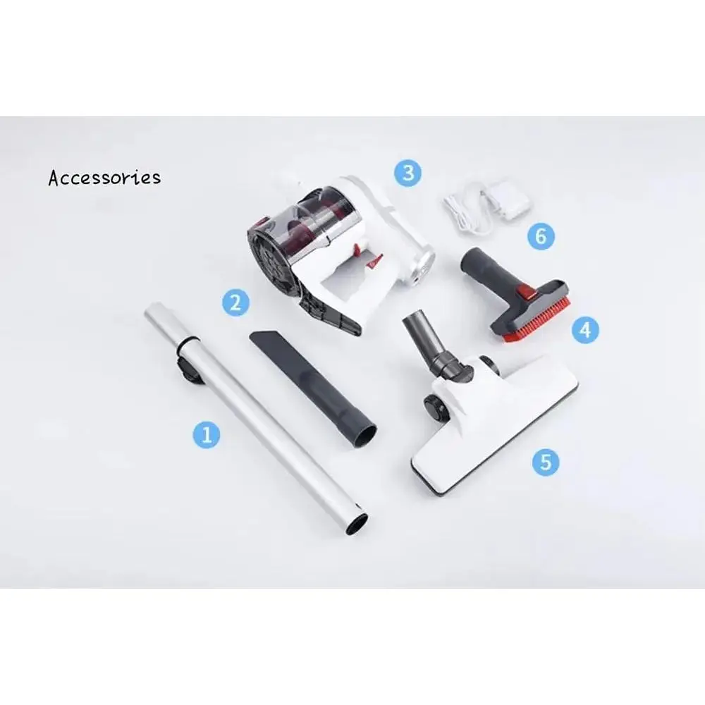 Пылесос XPRO-605 аккумуляторный вакуумный 2000 mAh 150W 75дБ 6-10кПа 0.5 л 2 скорости черный (41401-15910_2094) - фото 4