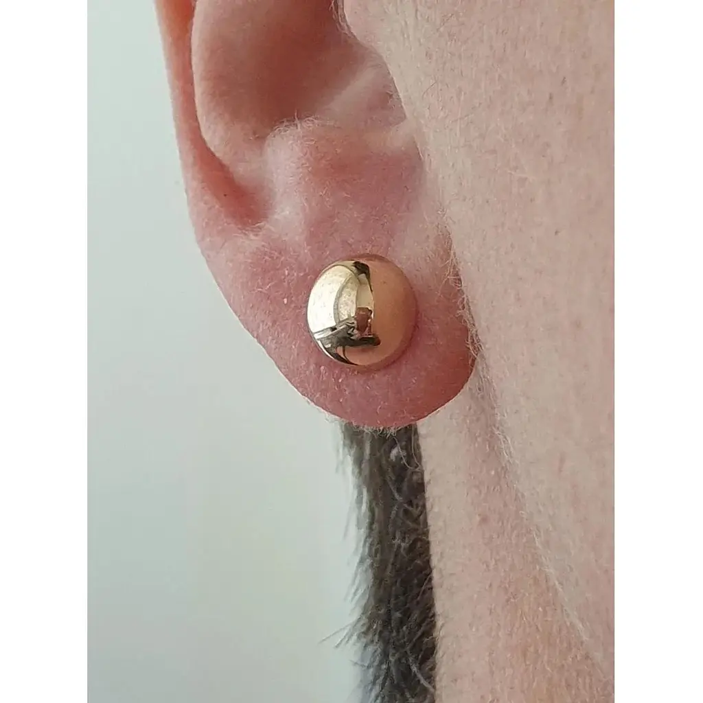 Золотые серьги-пуссеты Favoritum. 210147_9 - фото 2