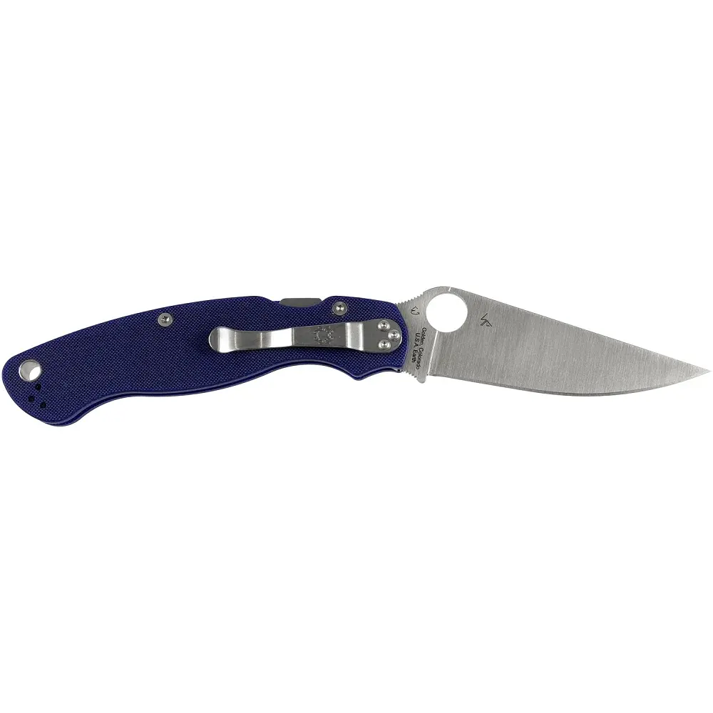 Ніж Spyderco Military 2 Dark Blue - фото 2