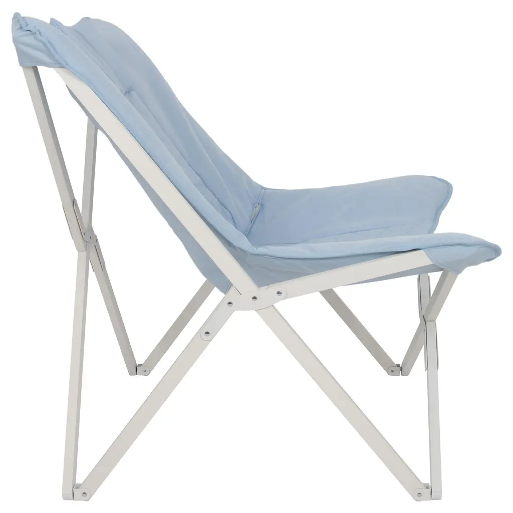 Крісло розкладне Bo-Camp Gordes L Pastel Blue (1200371) - фото 11