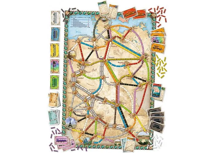 Настільна гра Days of Wonder Квиток на поїзд: Німеччина (Ticket to Ride: Germany) (англ.) (DOW720115) - фото 2