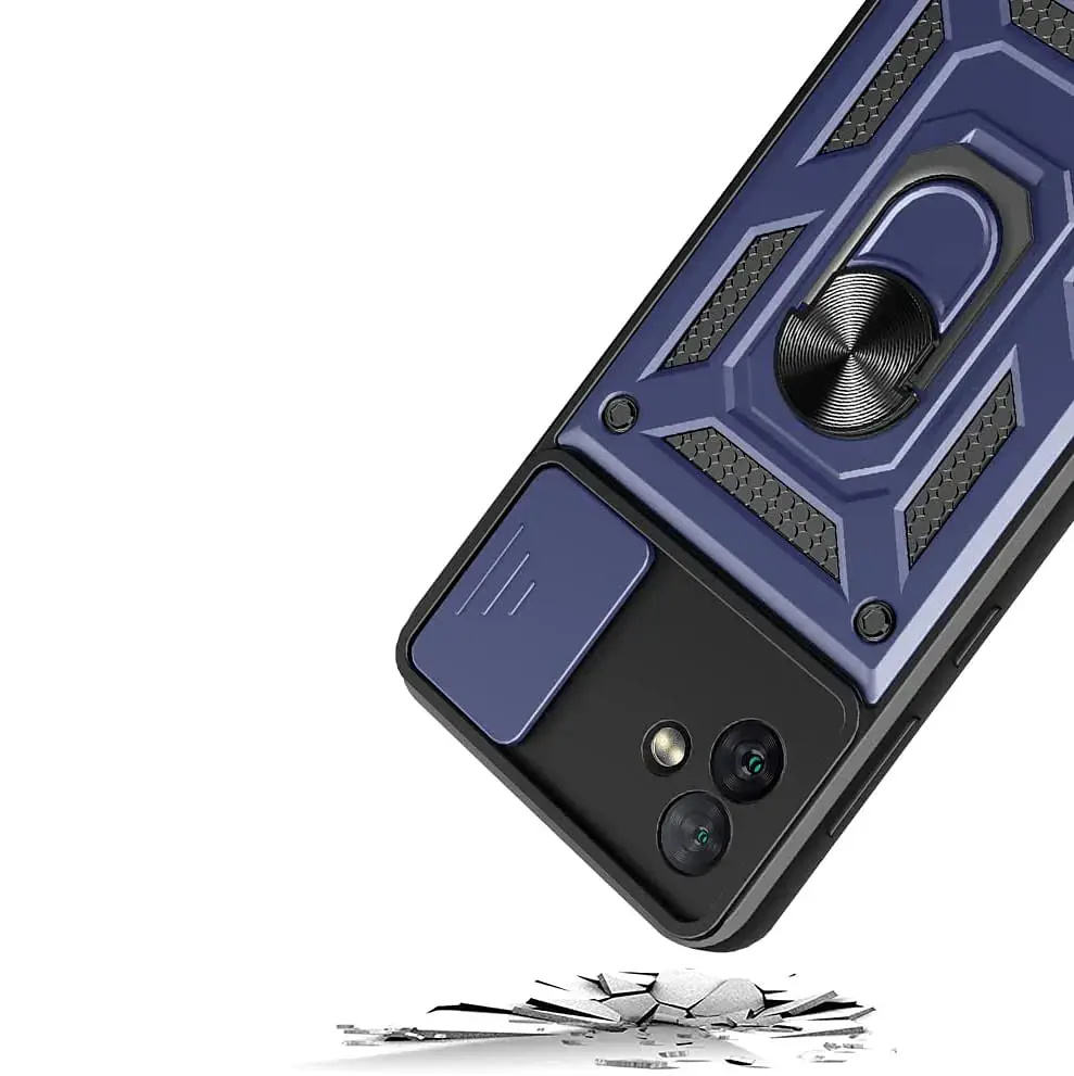 Панель BeCover Military для Samsung Galaxy A04e SM-A042 Blue (708806) - фото 2