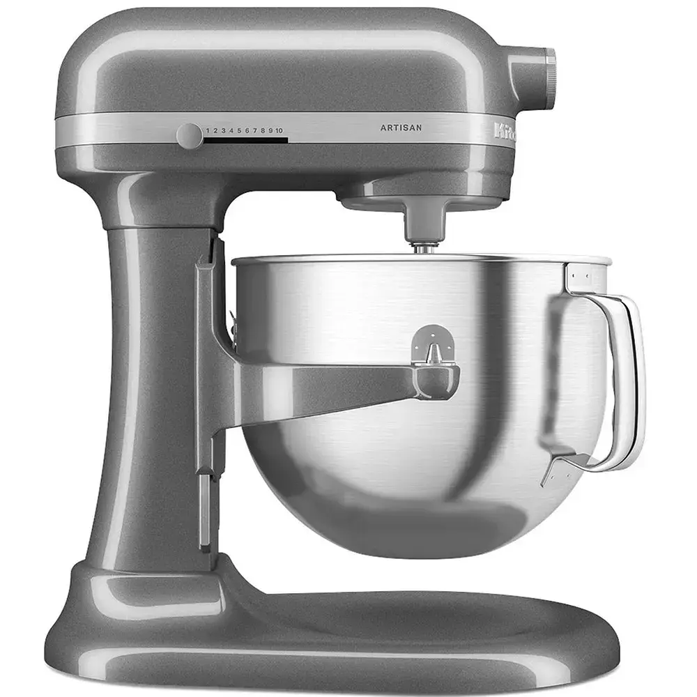 Кухонна машина KitchenAid Heavy Duty 6,6 л 5KSM70JPXECU з підйомною чашею сріблястий