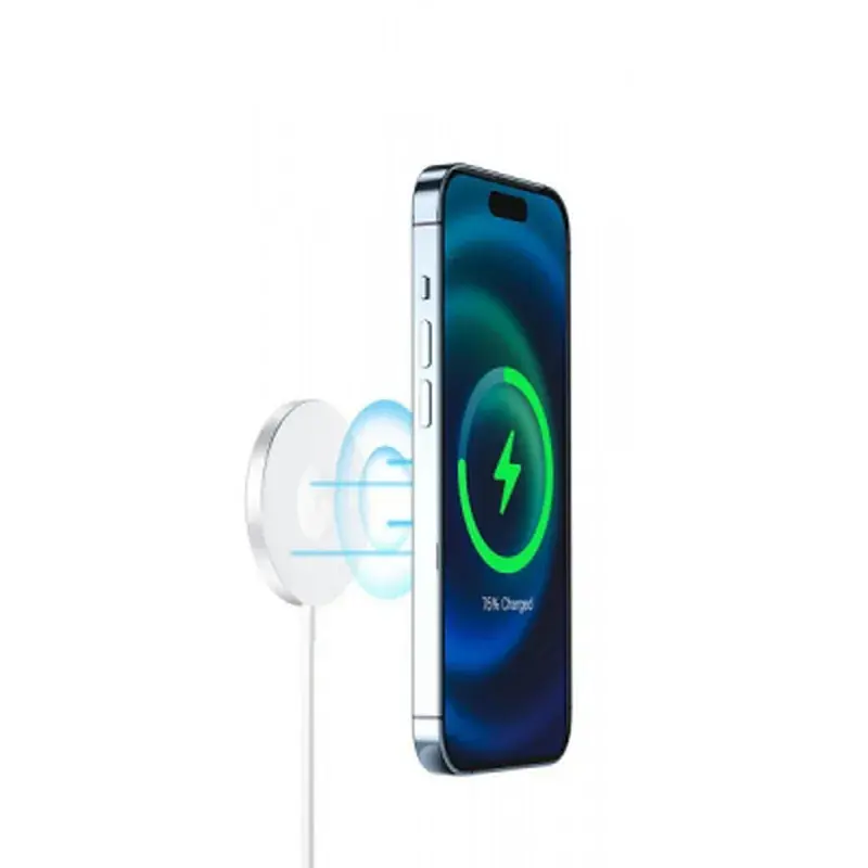 Зарядний пристрій Essager 2-in-1 wireless charger 15W magnetic for phone and earphones (EWXCX-YT02-Z) - фото 2