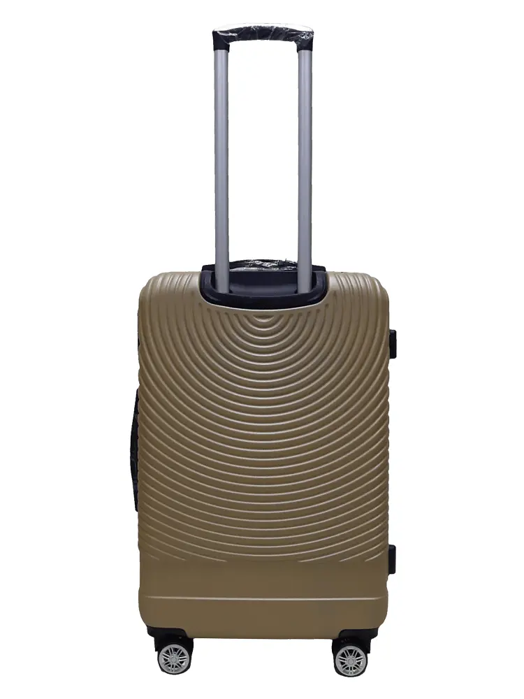 Валіза середня M ABS-пластик Worldline Airtex 652 69×45×29см 88л Шампань - фото 3