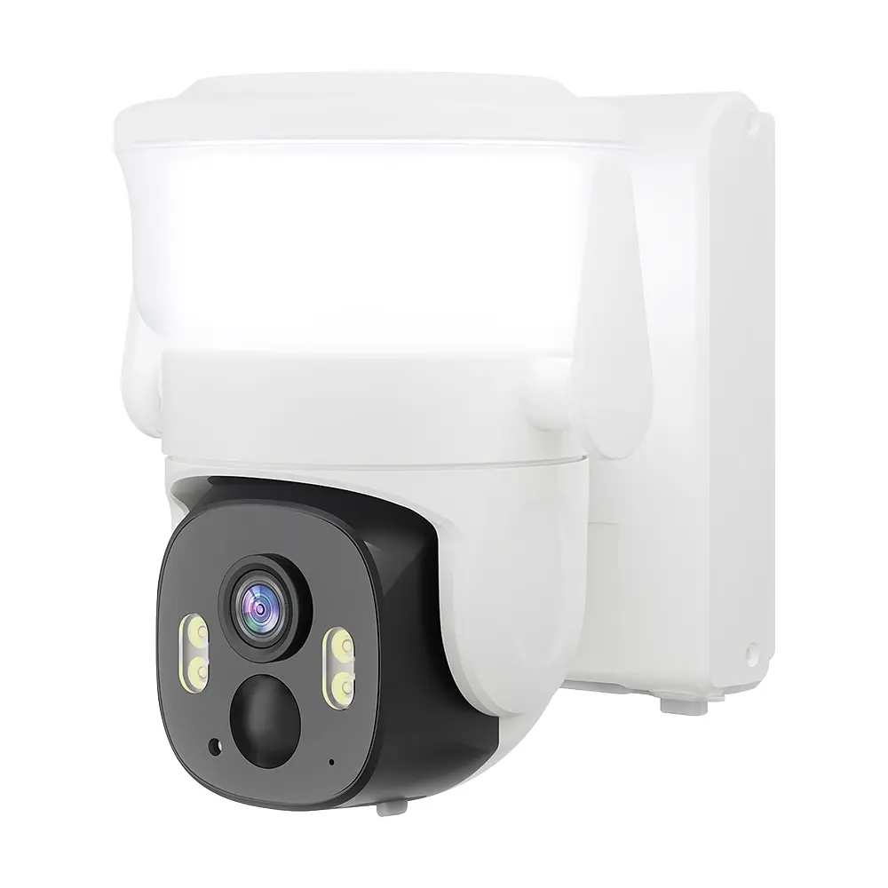 IP PTZ-відеокамера автономна з WiFi, прожектором та сонячною панеллю 3Mp Light Vision VLC-6103WLS White (Lamp+Solar) (CareCam Pro) f=3.6mm, на акумуляторних батареях (75-00352) - фото 3