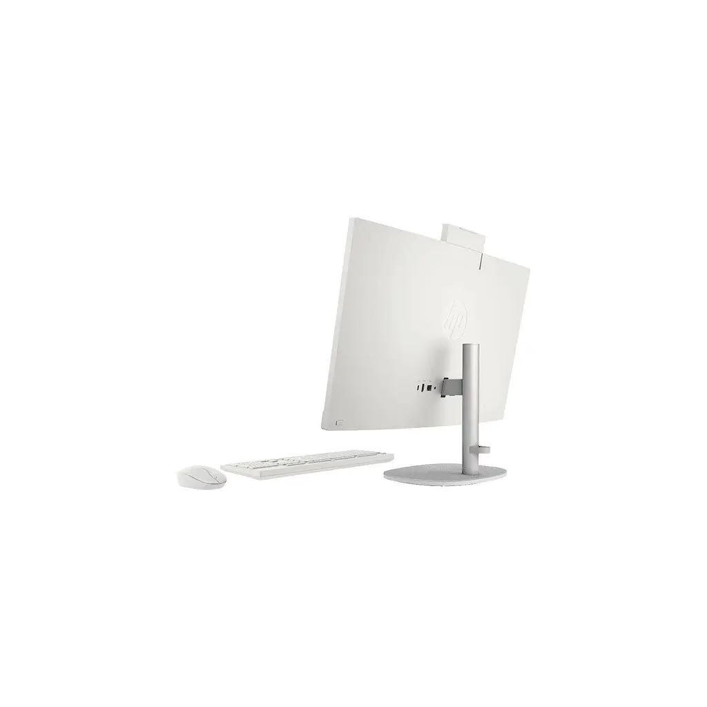 Комп'ютер персональний моноблок HP (Hewlett-Packard) All-in-One 27 FHD IPS AG, AMD R7-350 AI, 32GB, F2TB, UMA, WiFi, кл+м, Win11, білий - фото 5
