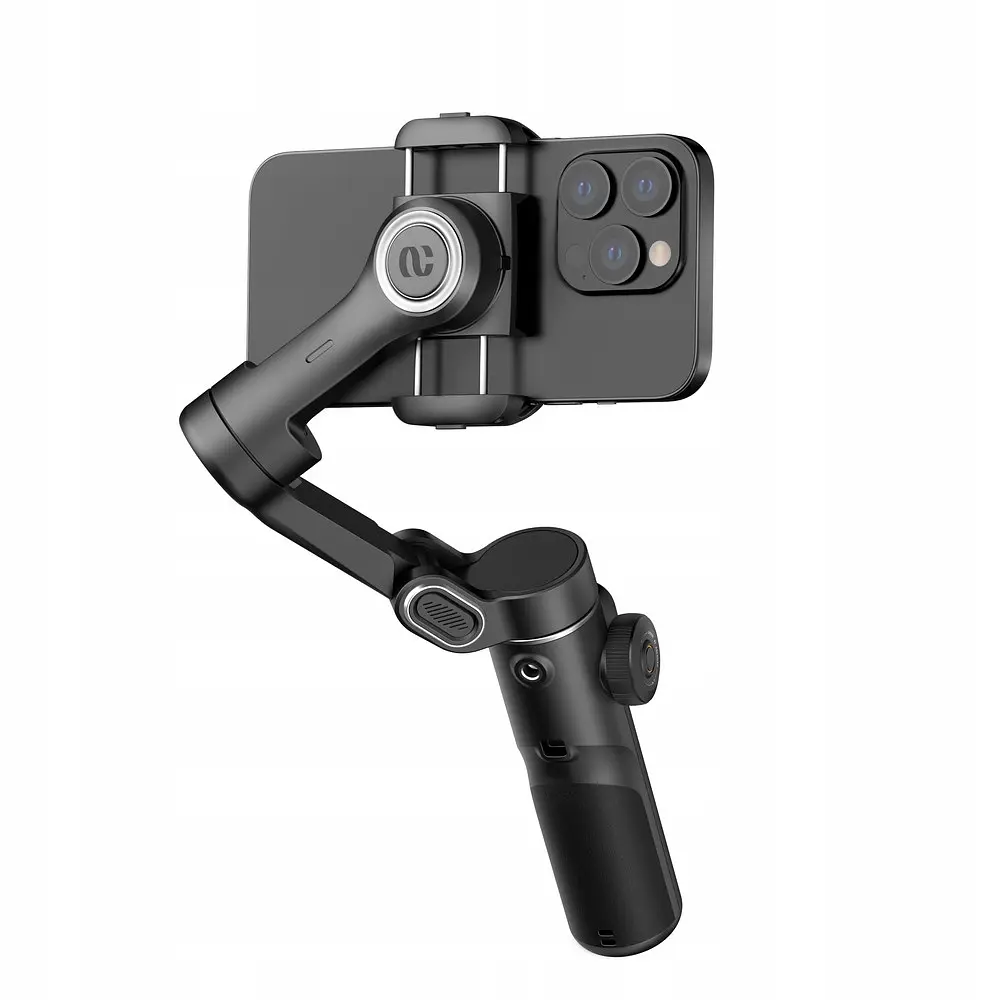 Триосьовий стабілізатор AOCHUAN Professional Gimbal Stabilizer for Smartphone Smart X2 Чорний - фото 3