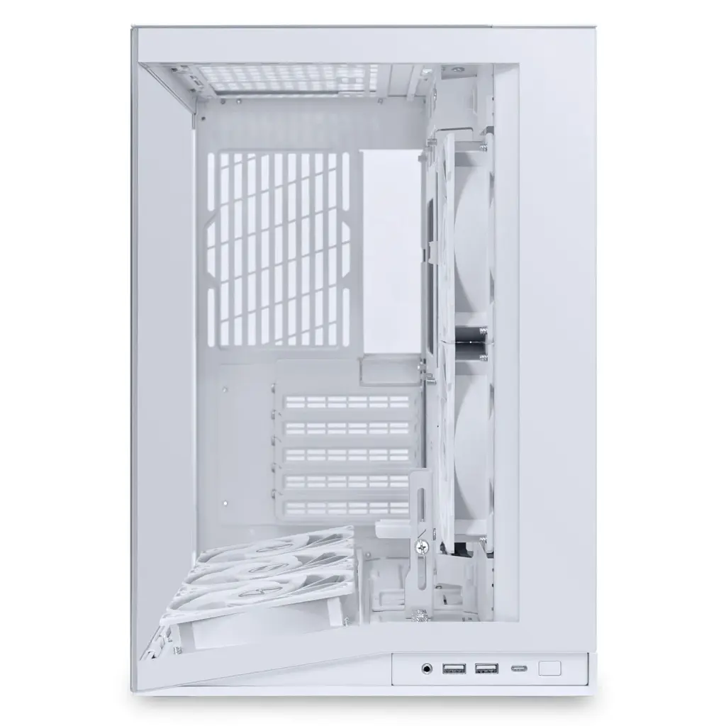 Корпус для ПК Lian Li O11 Dynamic Mini V2 Flow, White (G99.O11DMIV2FW.00) - фото 3