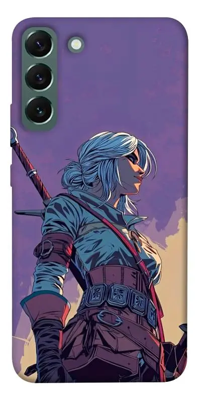 TPU чохол Demsky The witcher ciri для Samsung Galaxy S22+