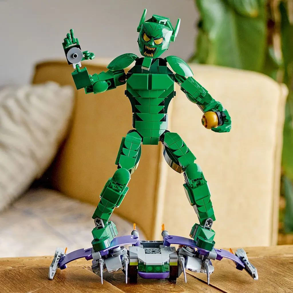 Конструктор LEGO Super Heroes Marvel Фігурка Зеленого гобліна для складання 471 деталь (76284) - фото 3