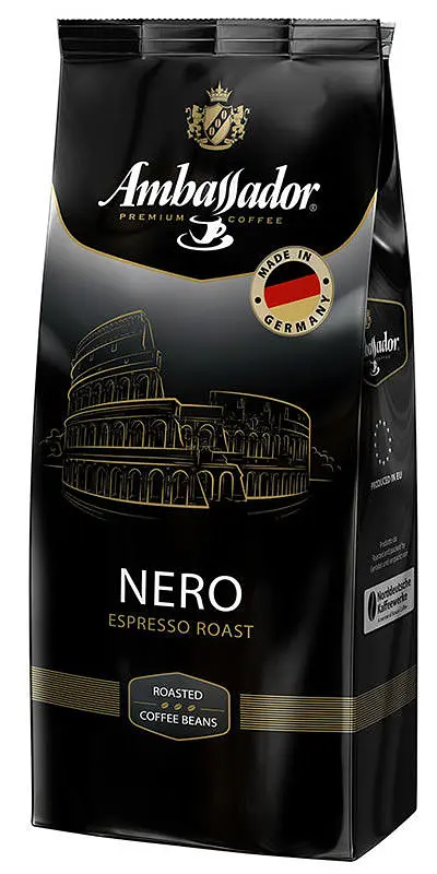 Кава в зернах Ambassador Nero 1 кг - фото 2
