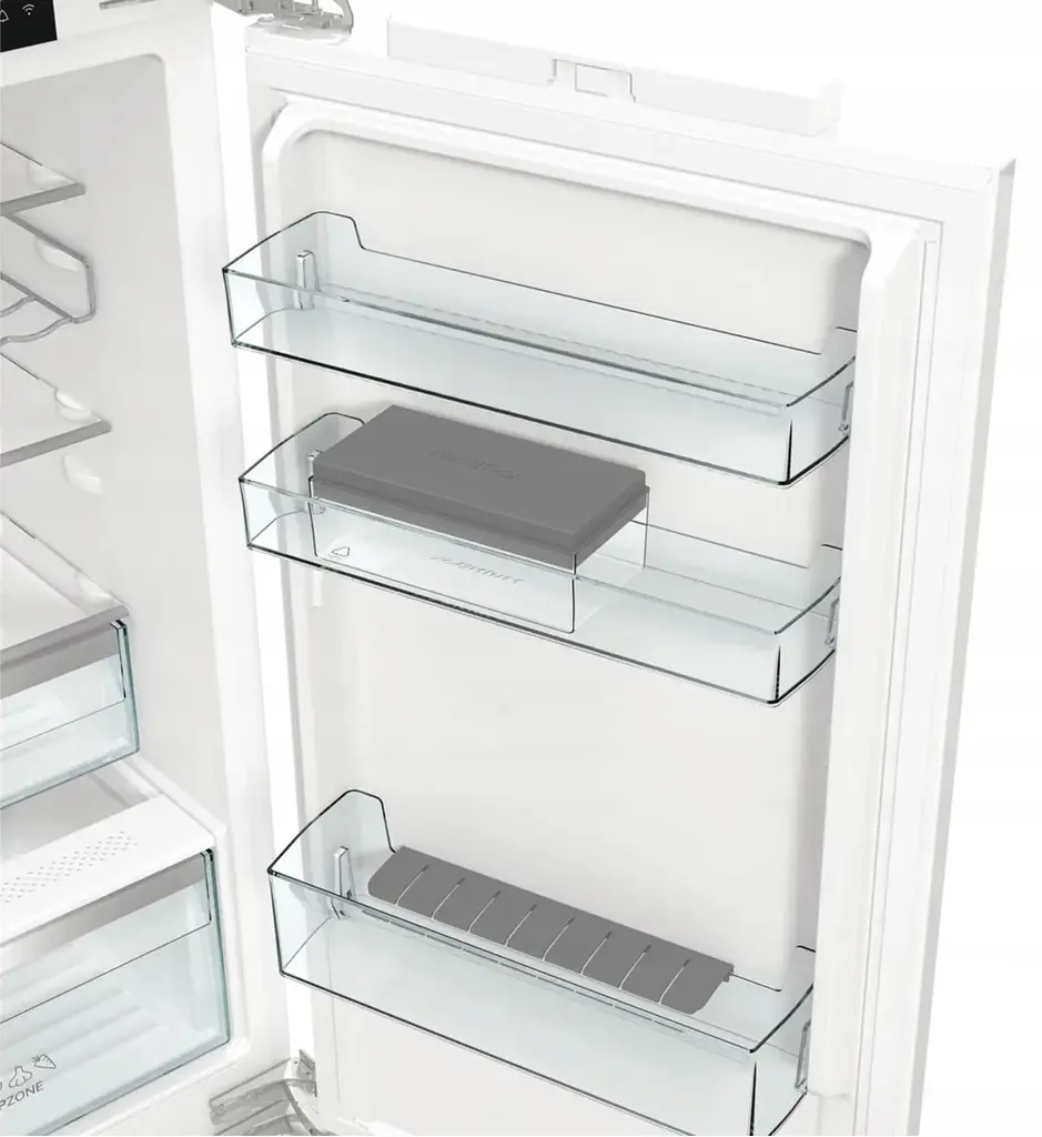 Холодильник Gorenje вбудований з нижн. мороз., 177x69x55см, 2 двері, 252 (76) л, А +, NF +, Зона св-ті, Диспл, Wi-Fi, Білі - фото 6