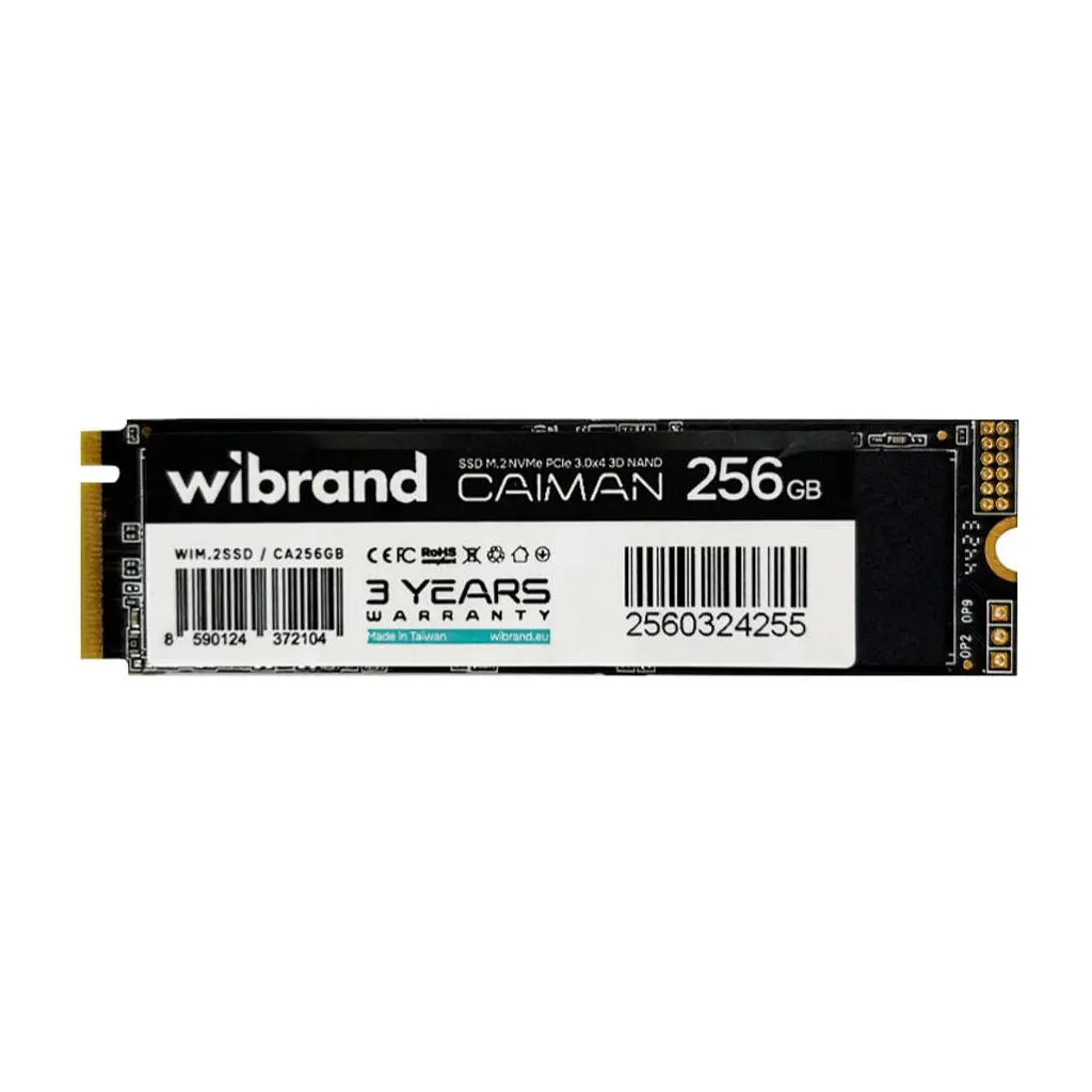 Накопичувач SSD M.2 2280 256GB Caiman Wibrand (WIM.2SSD/CA256GB) - фото 2