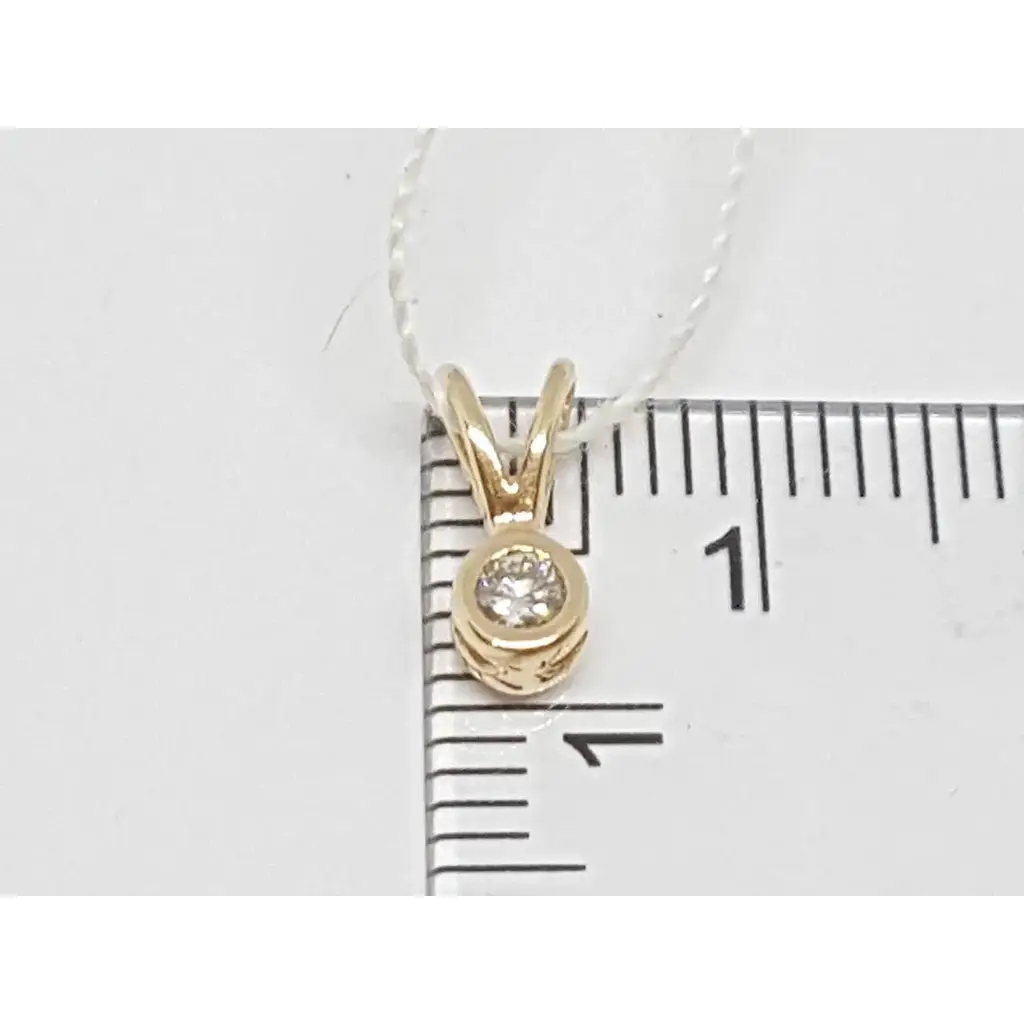 Золота підвіска Персей ФП з діамантом. 3041560 - фото 4