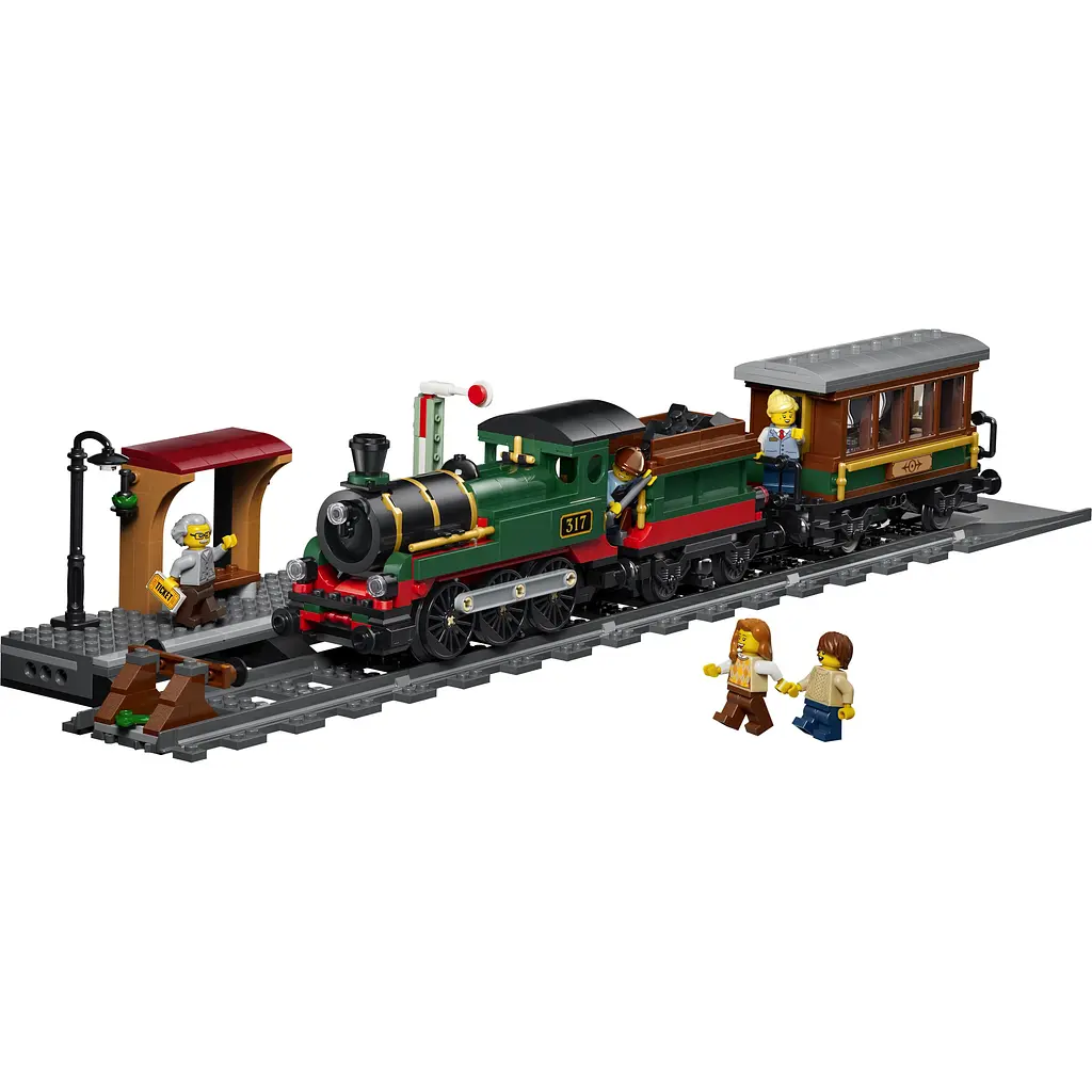 Конструктор LEGO City Старовинний паровоз (60511) - фото 4