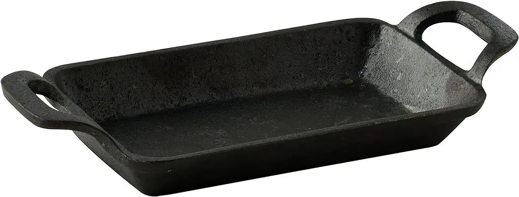 Чавунна мініформа з сервер. дошкою MasterPro Cook & share, 17х10 см, прямокутна (BGMP-3807-4) - фото 2