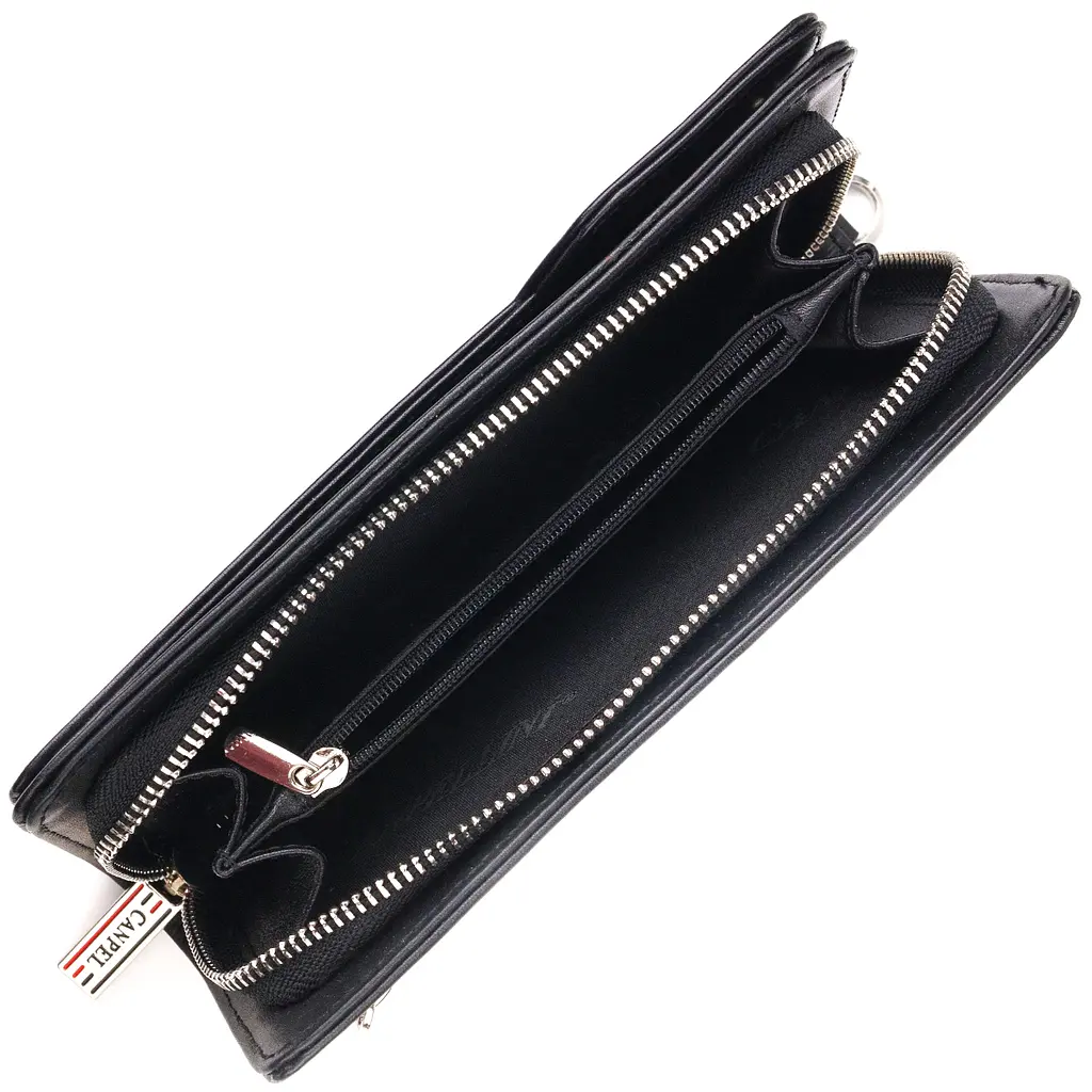 Женский кожаный кошелек Canpellini 20х10.5х3 см acs0025092 - фото 4