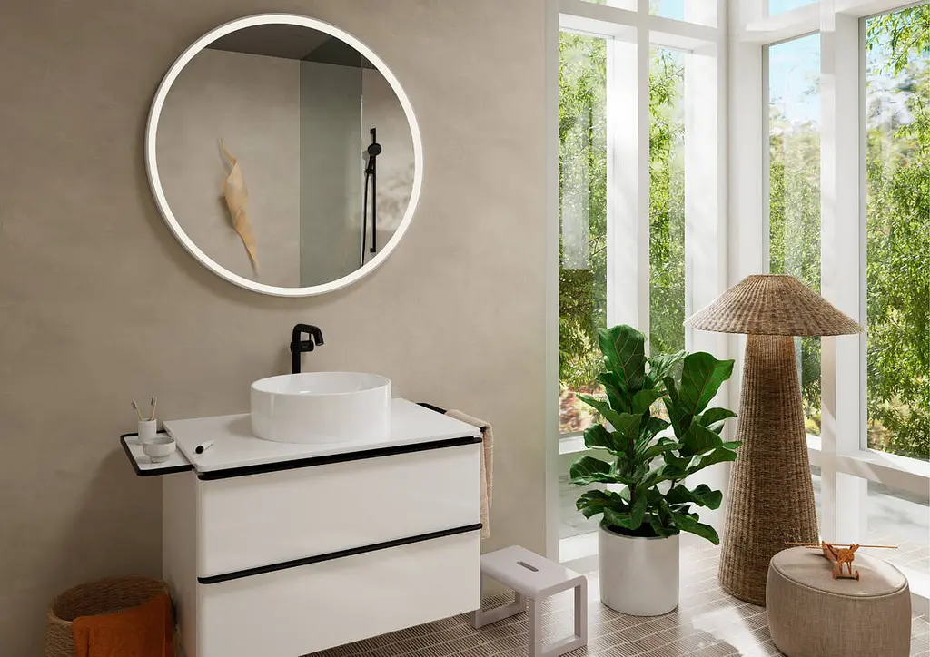 Змішувач для умивальника Hansgrohe Tecturis S CoolStart EcoSmart+ без донного клапана matt black 73372670 - фото 2