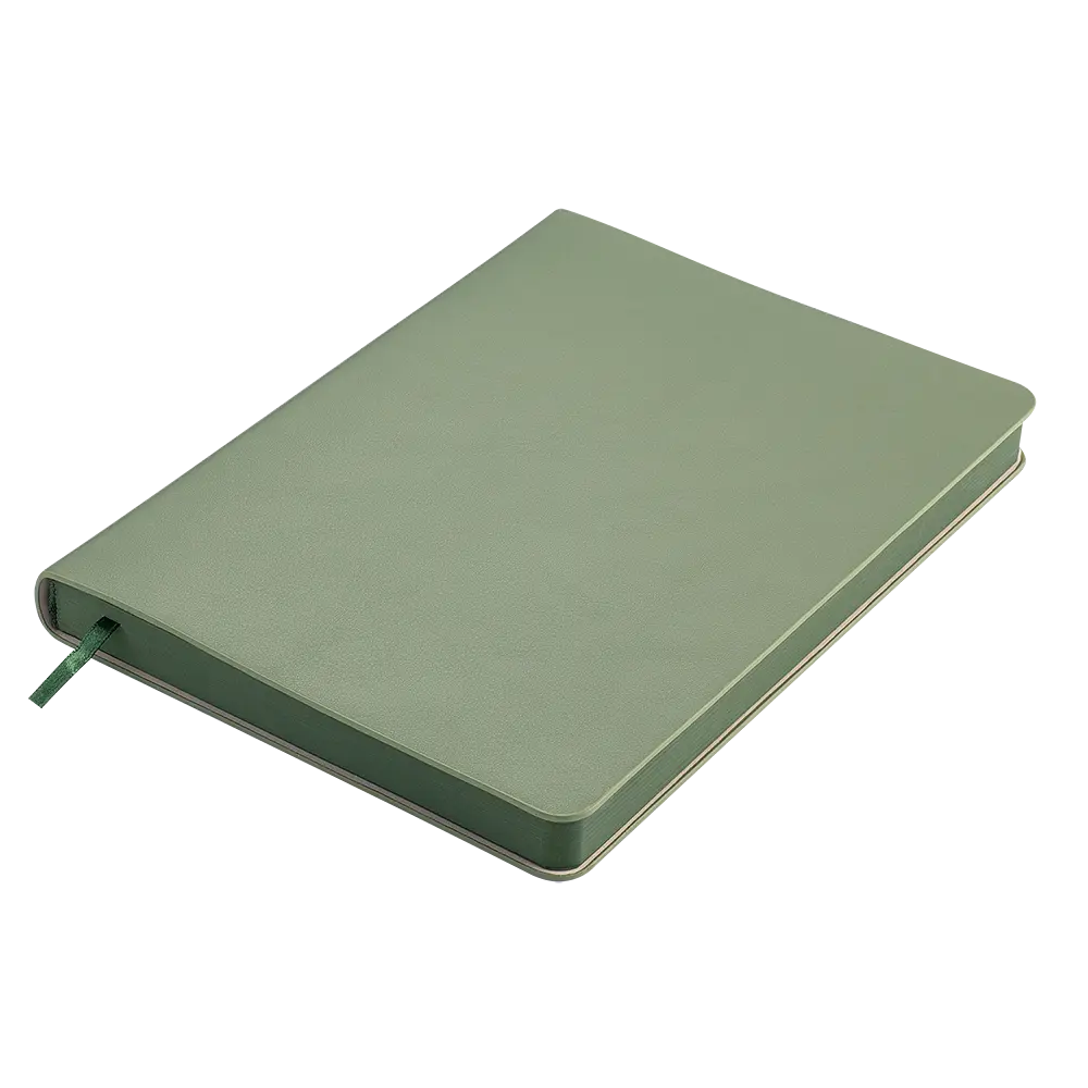 Щоденник недатований Buromax Morandi Style A5 штучна шкіра 336 сторінок зелений (BM.20680-04) - фото 4