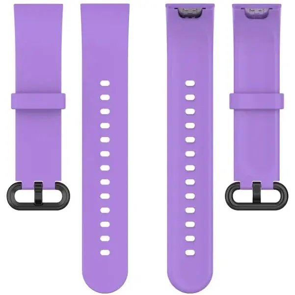 Ремінець DK Silicone Sport Band Classic для Xiaomi Mi Watch Lite (011912) (viola) - фото 3