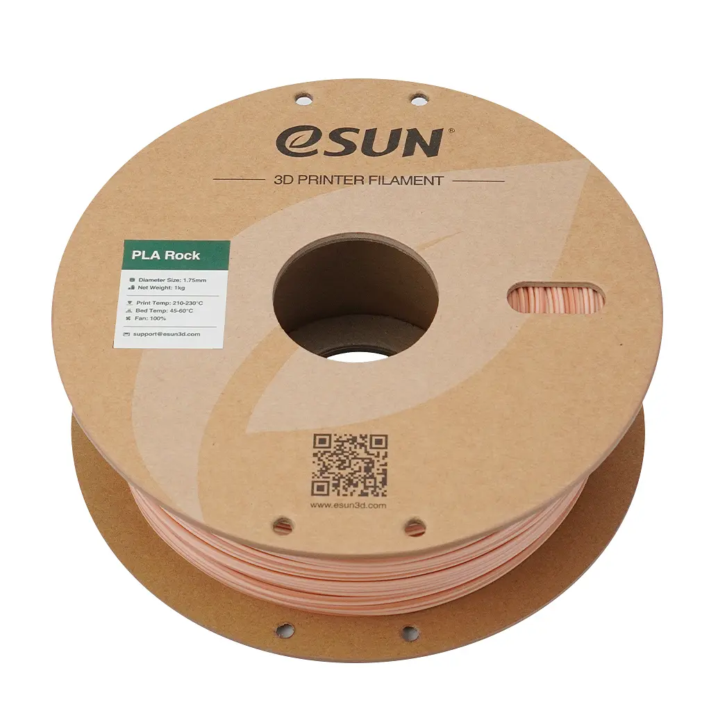 Пластик для 3D-принтера eSUN PLA Rock 1.75 мм 1 кг GRANITE (PLA-ROCK175O-TE1P1) - фото 3