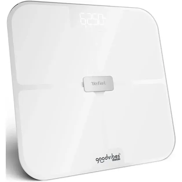 Ваги підлогові Tefal Goodvibes Sport білі (BM9740F0) - фото 2