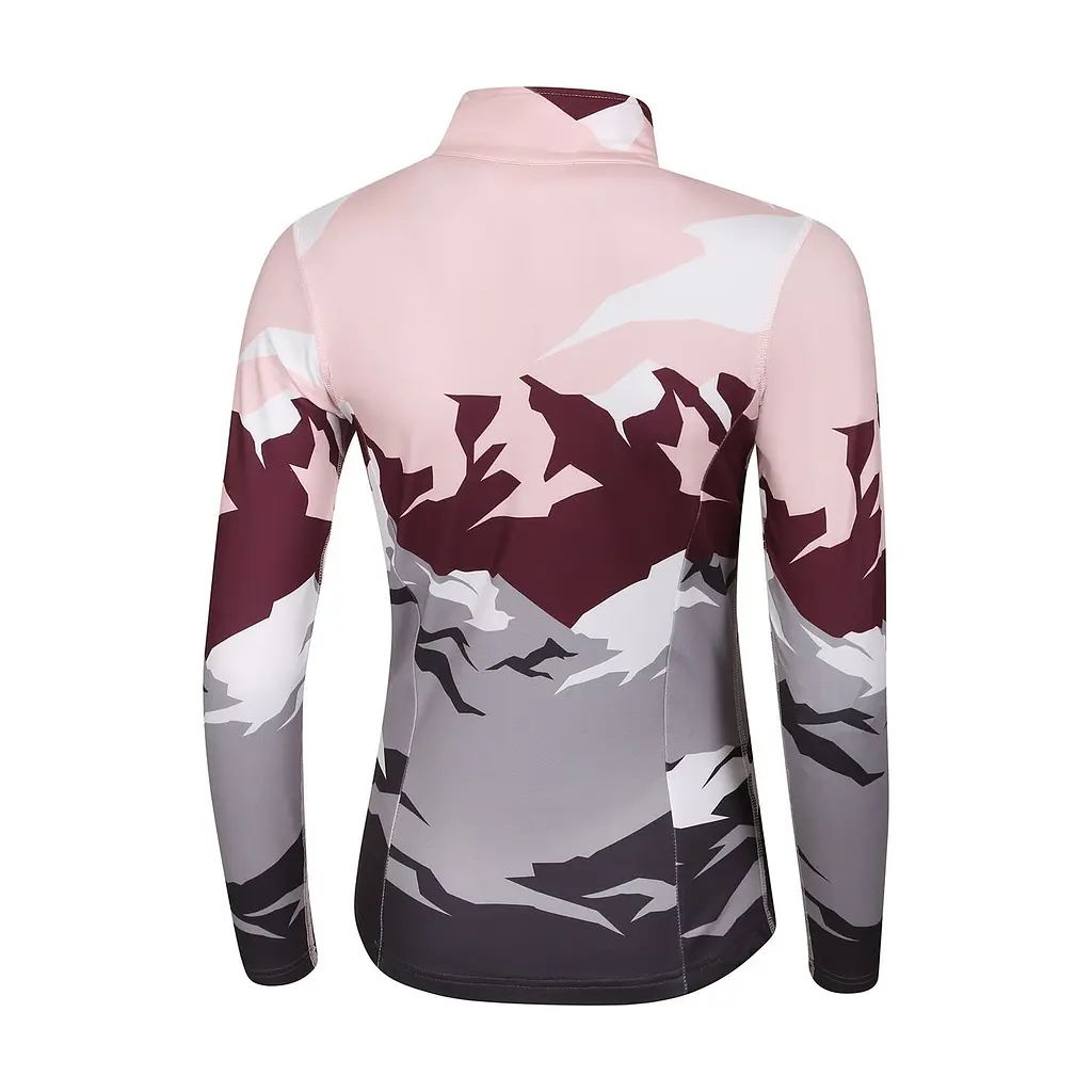 Футболка женская Alpine Pro Stansa 2 XL Розовый-Бордовый - фото 2